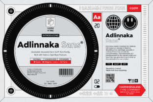 Adlinnaka Family: Minimal Display Font Review