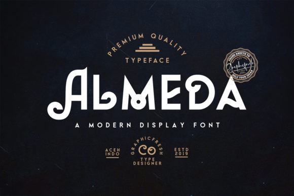 Almeda Font: Modern Display Type for Digital Campaigns