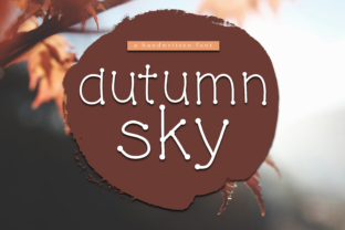 Autumn Sky Font: Elevating Small Business Brand Identity