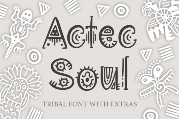 Aztec Soul Font: Elevating Handmade Brand Identity