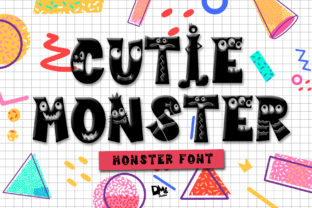 Cutie Monster Font: Bold Display Type for Campaigns