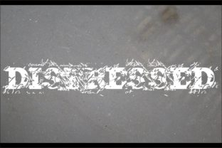 Erased Figgins Brute: Distressed Display Font Guide