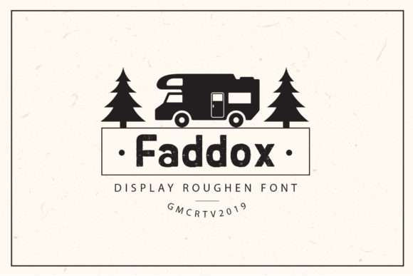 Faddox Font: Vintage Motorbike Style for Modern Branding