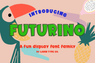 Futurino Family Font: A Playful Typeface for Branding