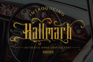 Hallmark Font: Authentic Hand Crafted Web Typography