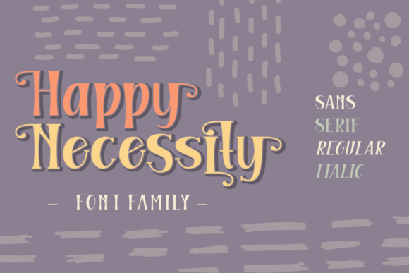 Happy Necessity Font Family: A Designer’s Branding Review