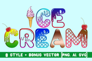 Ice Cream Font: Sweet Display Typography for Campaigns