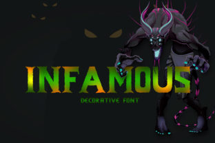 Infamous Font: Bold Branding for Small Businesses