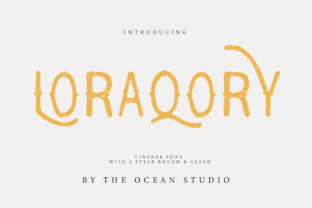 Loraqory Font Review: Sweet Display Typography for Branding