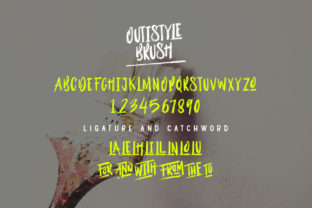 Outistyle Font: Adding Urban Texture to Editorial Design