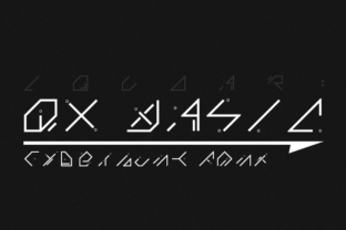 QX Basic Font Review: Futuristic Display Type for Branding