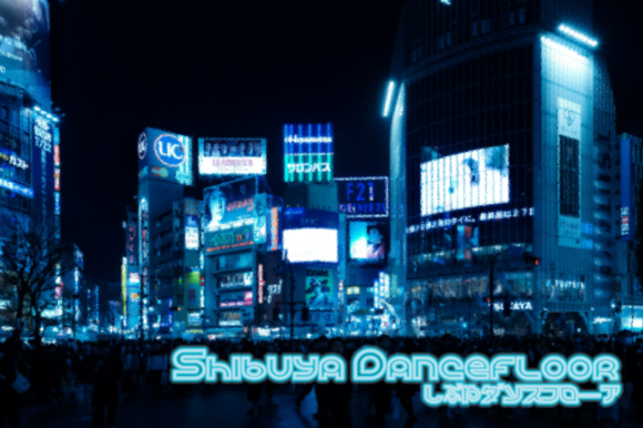 Shibuya Dancefloor Family Font for Modern Brand Identity