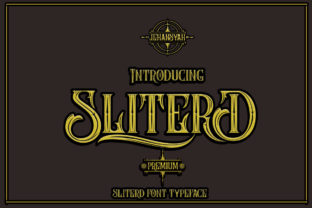 SliterD Font: Bold Vintage Display Type for Digital Campaigns